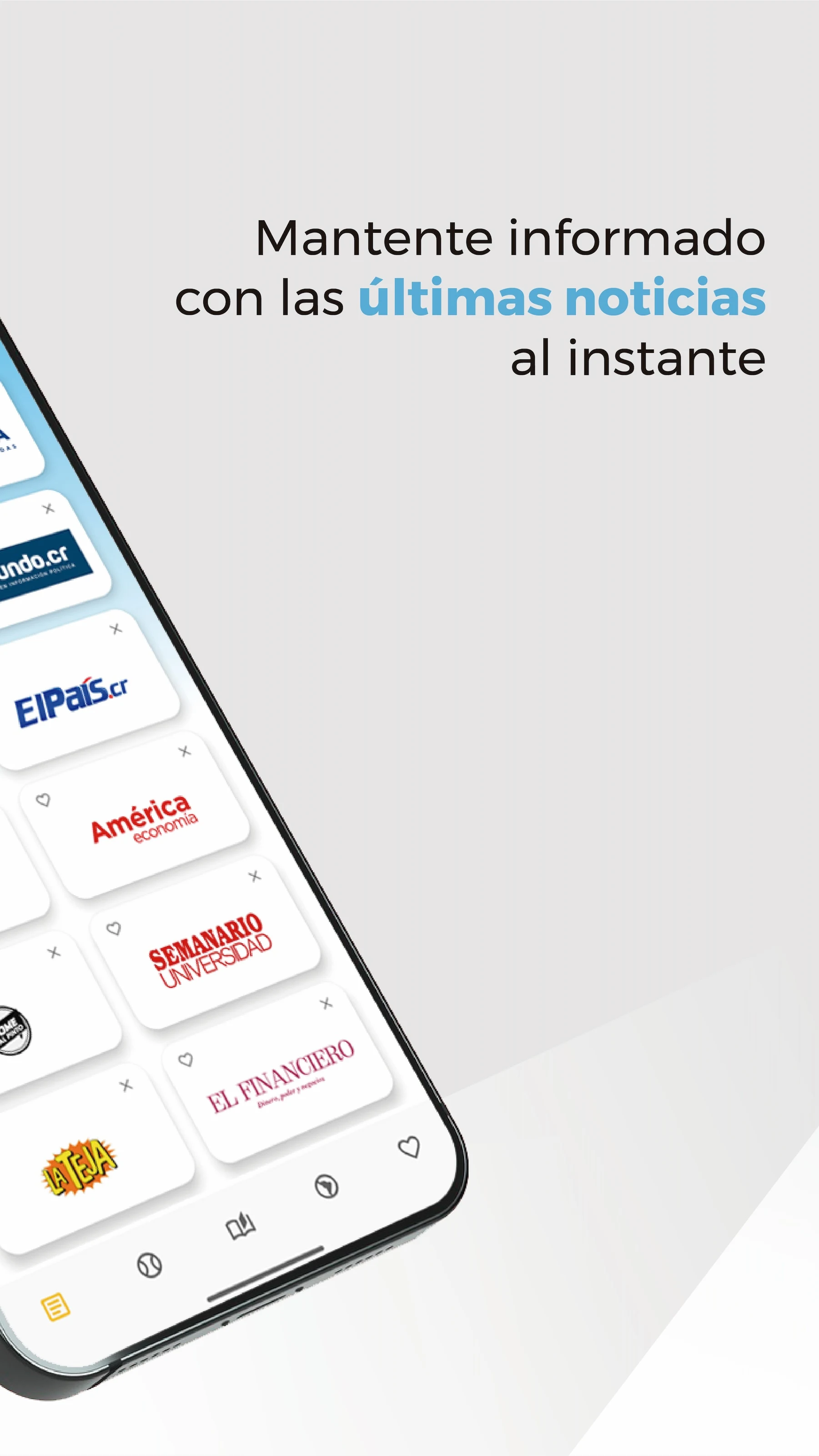 Periodicos de Costa Rica screenshot