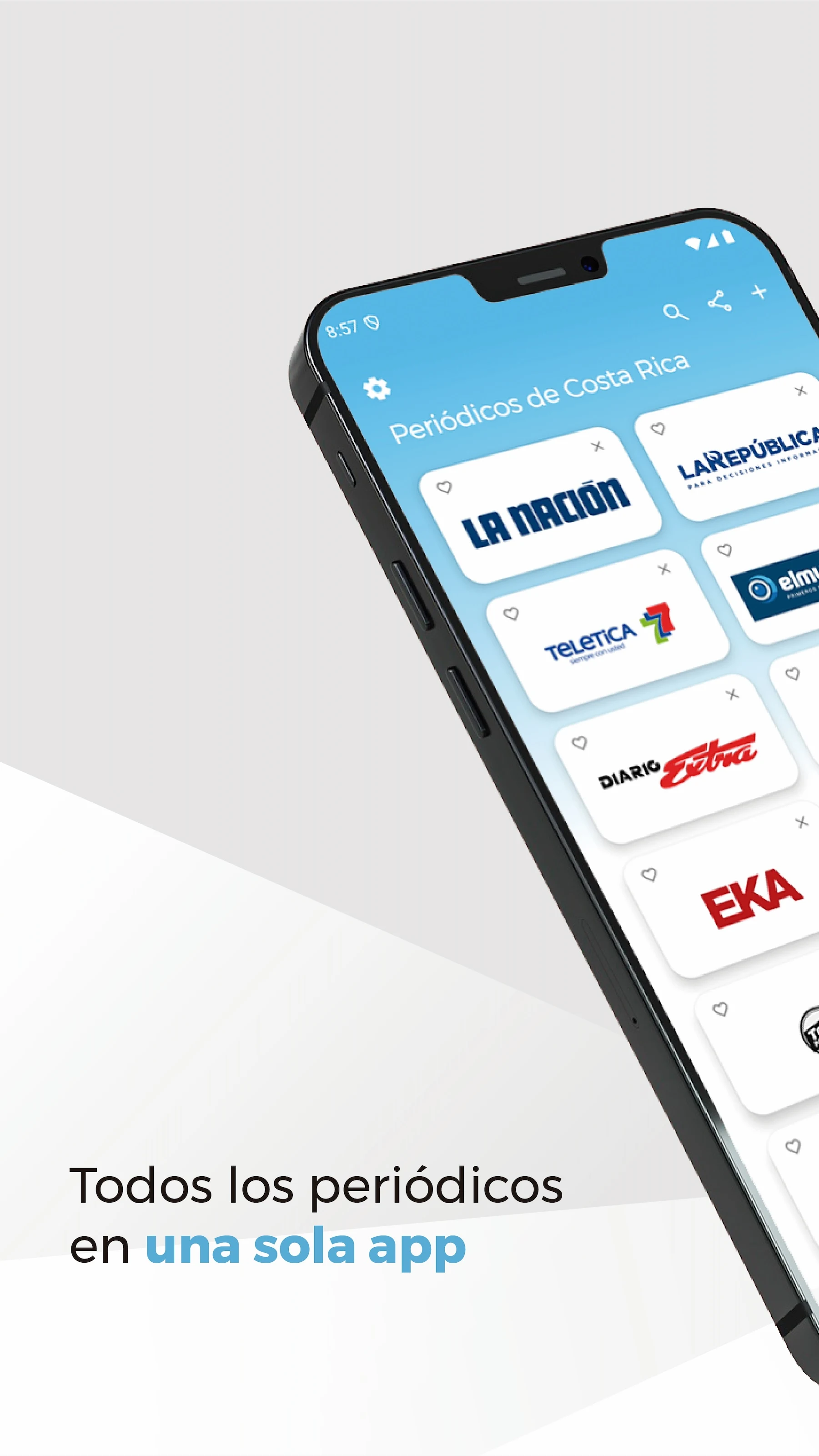 Periodicos de Costa Rica screenshot